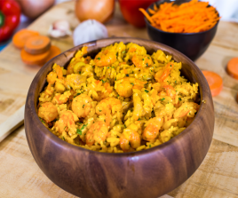 Arroz Mixto de Pollo y Camarón
