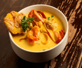 Sopa de Camarón Pescado y Jaiba